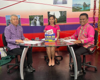 รองผู้ว่าราชการจังหวัดสุราษฎร์ธานี ให้สัมภาษณ์สดรายการ “แหลง ... พารามิเตอร์รูปภาพ 4