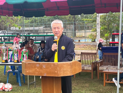 รองผู้ว่าราชการจังหวัดสุราษฎร์ธานีเป็นประธานเปิดการแข่งขันฟุ ... พารามิเตอร์รูปภาพ 1