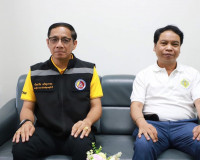 รองผู้ว่าราชการจังหวัดสุราษฎร์ธานี ให้การต้อนรับ ร.ต.อ. ชนิน ... พารามิเตอร์รูปภาพ 1