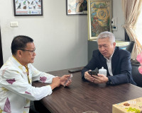 รองผู้ว่าราชการจังหวัดสุราษฎร์ธานีร่วมประชุมหารือขยายความสัม ... พารามิเตอร์รูปภาพ 4