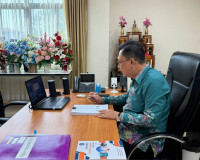รองผู้ว่าราชการจังหวัดฯ เข้าร่วมการประชุม(VCS) ชี้แจงเพื่อเต ... พารามิเตอร์รูปภาพ 1