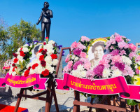 รองผู้ว่าราชการจังหวัดสุราษฎร์ธานี เป็นประธานในพิธีวางพวงมาล ... พารามิเตอร์รูปภาพ 13