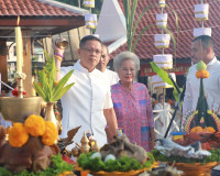 จังหวัดสุราษฎร์ธานีจัดพิธีบวงสรวงศาลหลักเมือง เพื่อความเป็นส ... พารามิเตอร์รูปภาพ 9