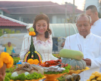 จังหวัดสุราษฎร์ธานีจัดพิธีบวงสรวงศาลหลักเมือง เพื่อความเป็นส ... พารามิเตอร์รูปภาพ 10