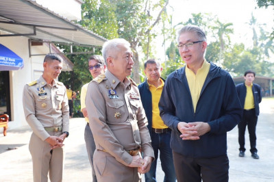รองผู้ว่าราชการจังหวัดสุราษฎร์ธานี ลงพื้นที่จังหวัดสุราษฎร์ธ ... พารามิเตอร์รูปภาพ 1