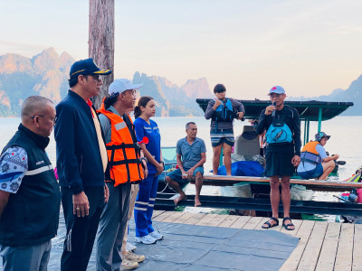 รองผู้ว่าราชการจังหวัดสุราษฎร์ธานี เป็นประธานในพิธีเปิดโครงก ... พารามิเตอร์รูปภาพ 1