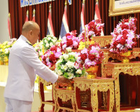 จังหวัดสุราษฎร์ธานีจัดพิธีวันที่รำลึก “พระบาทสมเด็จพระพุทธเล ... พารามิเตอร์รูปภาพ 10