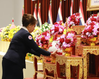 จังหวัดสุราษฎร์ธานีจัดพิธีวันที่รำลึก “พระบาทสมเด็จพระพุทธเล ... พารามิเตอร์รูปภาพ 12