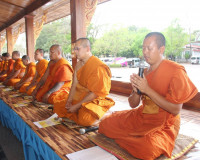 รองผู้ว่าราชการจังหวัดฯ เป็นประธานในพิธีเจริญพระพุทธมนต์ถวาย ... พารามิเตอร์รูปภาพ 4
