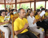 รองผู้ว่าราชการจังหวัดฯ เป็นประธานในพิธีเจริญพระพุทธมนต์ถวาย ... พารามิเตอร์รูปภาพ 9