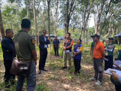 รองผู้ว่าราชการจังหวัดสุราษฎร์ธานี เป็นประธานในการลงพื้นที่ต ... พารามิเตอร์รูปภาพ 1