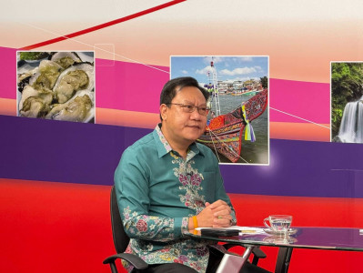 รองผู้ว่าราชการจังหวัดฯ ให้สัมภาษณ์สดเพื่อประชาสัมพันธ์กิจกร ... พารามิเตอร์รูปภาพ 1