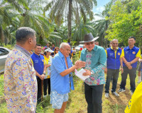 องผู้ว่าราชการจังหวัดฯ เป็นประธานตรวจสถานที่ที่ขออนุญาตปลูกส ... พารามิเตอร์รูปภาพ 7