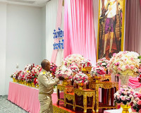 รองผู้ว่าราชการจังหวัดสุราษฎร์ธานี เป็นประธานในพิธีถวายราชสั ... พารามิเตอร์รูปภาพ 21