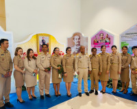 รองผู้ว่าราชการจังหวัดสุราษฎร์ธานี เป็นประธานในพิธีถวายราชสั ... พารามิเตอร์รูปภาพ 35