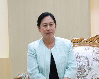 รองผู้ว่าราชการจังหวัดสุราษฎร์ธานี ให้การต้อนรับนางสาวชุติมา ... พารามิเตอร์รูปภาพ 2