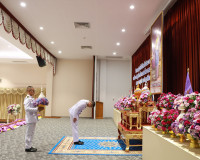 พสกนิกรจังหวัดสุราษฎร์ธานีพร้อมใจร่วมกิจกรรมเฉลิมพระเกียรติส ... พารามิเตอร์รูปภาพ 2