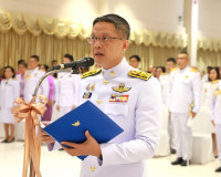 พสกนิกรจังหวัดสุราษฎร์ธานีพร้อมใจร่วมกิจกรรมเฉลิมพระเกียรติส ... พารามิเตอร์รูปภาพ 3
