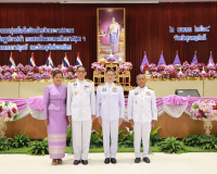 พสกนิกรจังหวัดสุราษฎร์ธานีพร้อมใจร่วมกิจกรรมเฉลิมพระเกียรติส ... พารามิเตอร์รูปภาพ 6