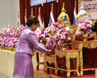 พสกนิกรจังหวัดสุราษฎร์ธานีพร้อมใจร่วมกิจกรรมเฉลิมพระเกียรติส ... พารามิเตอร์รูปภาพ 10