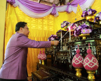รองผู้ว่าราชการจังหวัดฯ เป็นประธาน ในพิธีบรรพชาสามเณรภาคฤดูร ... พารามิเตอร์รูปภาพ 3