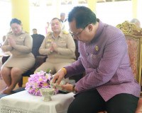 รองผู้ว่าราชการจังหวัดฯ เป็นประธาน ในพิธีบรรพชาสามเณรภาคฤดูร ... พารามิเตอร์รูปภาพ 11