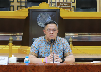 ผวจ.สุราษฎร์ธานี ประชุมคณะกรรมการพิจารณาจัดเก็บอากรนกอีแอ่นจ ... พารามิเตอร์รูปภาพ 1