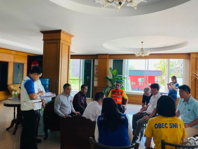 รองผู้ว่าราชการจังหวัดสุราษฎร์ธานี ร่วมตรวจสถานที่และประชุมค ... พารามิเตอร์รูปภาพ 1