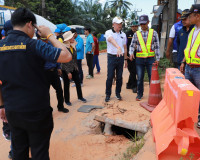 ผู้ว่าราชการจังหวัดสุราษฎร์ธานี เร่งสำรวจและหาแนวทางแก้ไขปัญ ... พารามิเตอร์รูปภาพ 5