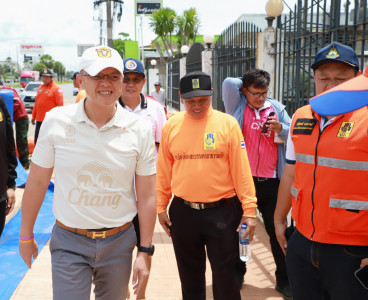 ผู้ว่าราชการจังหวัดสุราษฎร์ธานี ลงพื้นที่ติดตามความคืบหน้ากา ... พารามิเตอร์รูปภาพ 1