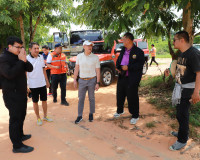 ผู้ว่าราชการจังหวัดสุราษฎร์ธานี ลงพื้นที่ติดตามความคืบหน้ากา ... พารามิเตอร์รูปภาพ 11