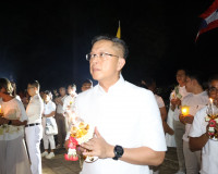 ผู้ว่าฯ สุราษฎร์ธานี นำประชาชนพร้อมใจร่วมกิจกรรมเวียนเทียน เ ... พารามิเตอร์รูปภาพ 9