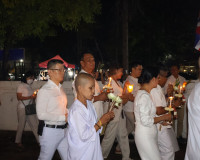 ผู้ว่าฯ สุราษฎร์ธานี นำประชาชนพร้อมใจร่วมกิจกรรมเวียนเทียน เ ... พารามิเตอร์รูปภาพ 10