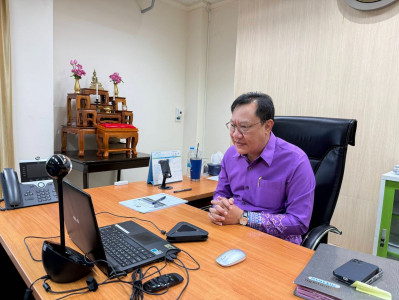 รองผู้ว่าราชการจังหวัดฯ เข้าร่วมการประชุม (VCS) คณะกรรมการลุ ... พารามิเตอร์รูปภาพ 1