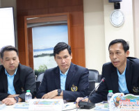 รองผู้ว่าราชการจังหวัดสุราษฎร์ธานี เป็นประธานการประชุมเพื่อพ ... พารามิเตอร์รูปภาพ 8
