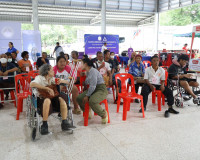 มูลนิธิขาเทียมฯ ร่วมกับจังหวัดสุราษฎร์ธานี จัดโครงการออกหน่ว ... พารามิเตอร์รูปภาพ 20
