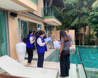 รองผู้ว่าราชการจังหวัดสุราษฎร์ธานี ร่วมตรวจสถานที่และประชุมค ... พารามิเตอร์รูปภาพ 8