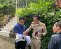 รองผู้ว่าราชการจังหวัดสุราษฎร์ธานี ร่วมตรวจสถานที่และประชุมค ... พารามิเตอร์รูปภาพ 9