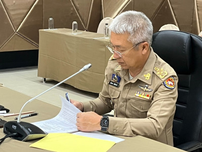 รองผู้ว่าราชการจังหวัดสุราษฎร์ธานี เป็นประธานในการประชุมคณะก ... พารามิเตอร์รูปภาพ 1