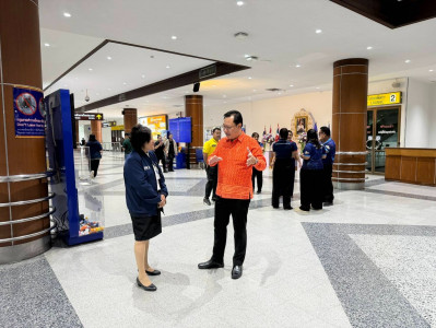 รองผู้ว่าราชการจังหวัดฯ ติดตามความพร้อมการเตรียมการรับเสด็จ  ... พารามิเตอร์รูปภาพ 1