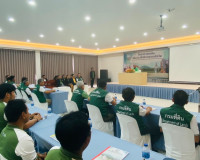 รองผู้ว่าราชการจังหวัดสุราษฎร์ธานี เป็นประธานกล่าวเปิดโครงกา ... พารามิเตอร์รูปภาพ 9