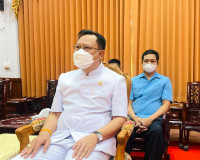 รองผู้ว่าราชการจังหวัดฯ กล่าวต้อนรับพระสังฆาธิการฯ ในการประช ... พารามิเตอร์รูปภาพ 4