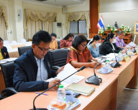 รองผู้ว่าราชการจังหวัดสุราษฎร์ธานี เป็นประธานการประชุมติดตาม ... พารามิเตอร์รูปภาพ 6