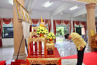 รองผู้ว่าราชการจังหวัดฯ เป็นประธานในพิธีเจริญพระพุทธมนต์ถวาย ... พารามิเตอร์รูปภาพ 1