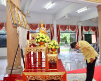 รองผู้ว่าราชการจังหวัดฯ เป็นประธานในพิธีเจริญพระพุทธมนต์ถวาย ... พารามิเตอร์รูปภาพ 1
