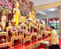 รองผู้ว่าราชการจังหวัดฯ เป็นประธานในพิธีเจริญพระพุทธมนต์ถวาย ... พารามิเตอร์รูปภาพ 3