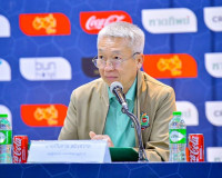 รองผู้ว่าราชการจังหวัดสุราษฎร์ธานี เปิดแถลงข่าวการแข่งขันฟุต ... พารามิเตอร์รูปภาพ 2