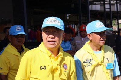 รองผู้ว่าราชการจังหวัดสุราษฎร์ธานีลงพื้นที่ตรวจเยี่ยมและให้ก ... พารามิเตอร์รูปภาพ 1