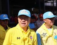 รองผู้ว่าราชการจังหวัดสุราษฎร์ธานีลงพื้นที่ตรวจเยี่ยมและให้ก ... พารามิเตอร์รูปภาพ 1
