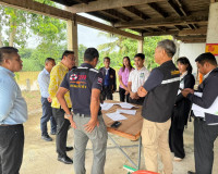 รองผู้ว่าราชการจังหวัดฯ เป็นประธานในการลงพื้นที่ตรวจสถานที่ข ... พารามิเตอร์รูปภาพ 9